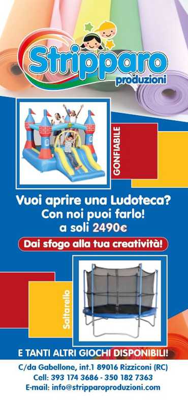 APRI LA TUA LUDOTECA APRI LA TUA LUDOTECA