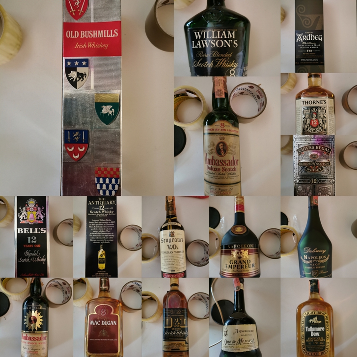 Bottiglia di whisky da collezione 