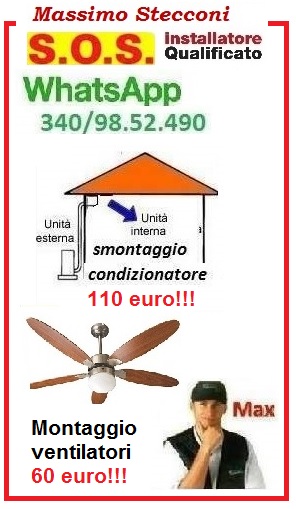 Condizionatore modifica e smontaggio Roma Altro 2