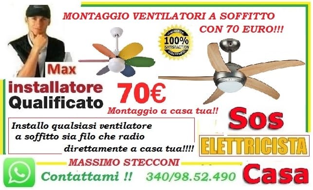 Montaggio lampadario Roma Eur con 20 euro 