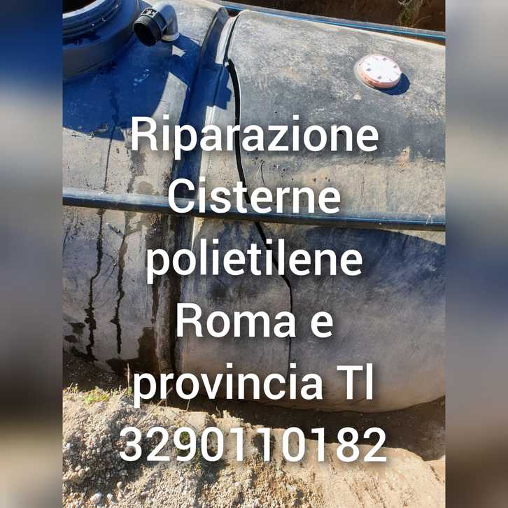 Riparazione cisterne polietilene 