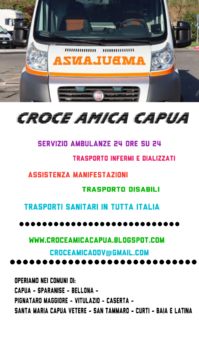 La Croce Amica di Capua, in provincia di Caserta è una Cooperativa Sociale che si occupa principal