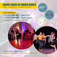 CORSI DI SOLO JAZZ E LINDY HOP - HEART 4 DANCE CORSI DI SOLO JAZZ E LINDY HOP - HEART 4 DANCE