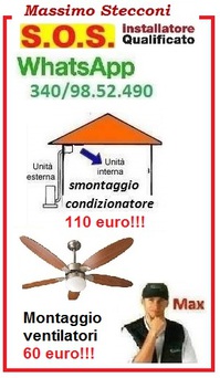 Montaggio condizionatore Anzio e Nettuno