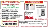 Sono un bravo elettricista specializzato nel montaggio di lampadari, plafoniere, applique e faretti