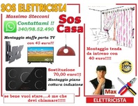 Montaggio lampadario Tiburtina Prenestina 23 euro 