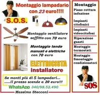 Montaggio ventilatore a soffitto Tiburtina Roma 