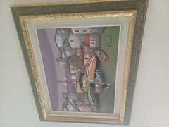 Vendo 2 quadri del pittore Gilberto ceccarelli retroautenticati,tecnica mista 150 cadauno.trattabil