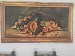 Dipinto ad olio,degli anni 70 di Martuzzi Walter misura tela 120x60,buone condizioni