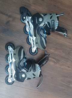B-Square Skating / Hyperbalance
<br>Alu chassis 
<br>Nr. 34-36 
<br>
<br>Classe 20-60 Kg. 
<br>
<br
