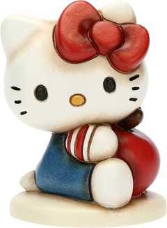 THUN - Hello Kitty Piccolo con Mela - Ceramica - h 10 cm
<br>Lasciati conquistare dalla dolcezza de