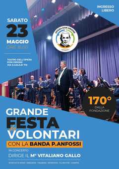 <br><br><br>Vitaliano Dirige all'Opera Don Orione la Banda P. Anfossi nel 170° dalla fondaz