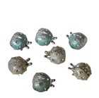nuove per collezionismo o per bomboniere coccinelle miste color ARGENTO E  TIFFANY , made in italy 